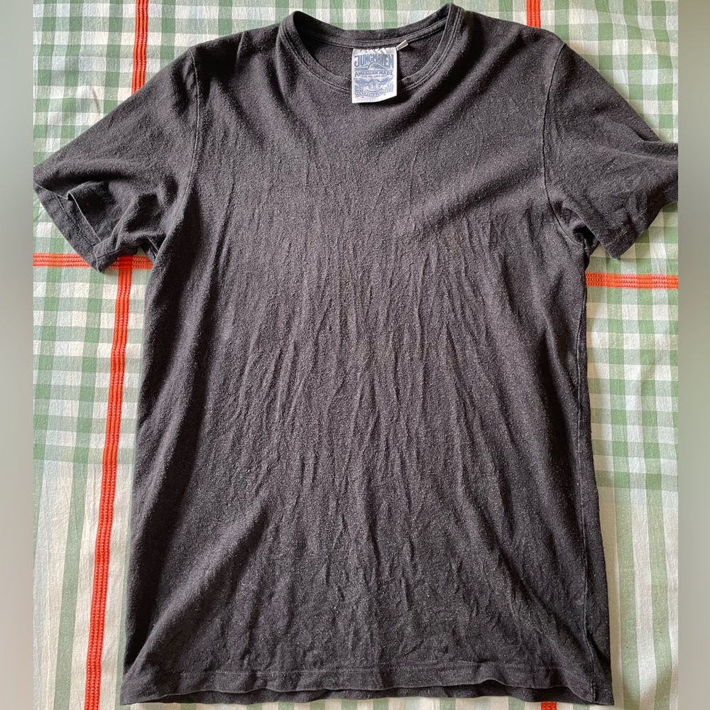 SOLD

Jungmaven Black Hemp T-Shirt in Size Medium